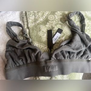 Skims Cotton Rib Bralette - Color Juniper